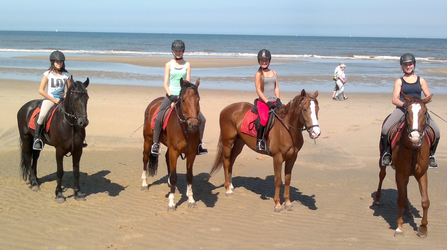 strandrit te paard noordwijk